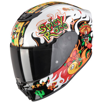 Kids Scorpion Exo-Jnr Air Yucatan White Orange Black