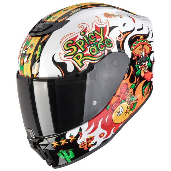 Kids Scorpion Exo-Jnr Air Yucatan White Orange Black Kids Scorpion Exo-Jnr Air Yucatan White Orange Black