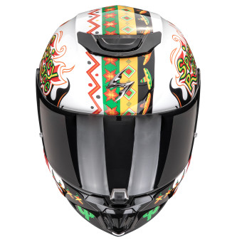 Scorpion Exo-Jnr Air Yucatan White Orange Black