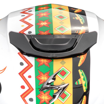 Scorpion Exo-Jnr Air Yucatan White Orange Black