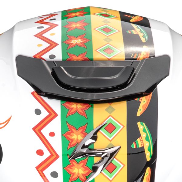 Scorpion Exo-Jnr Air Yucatan White Orange Black