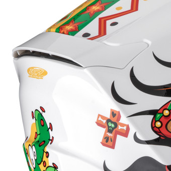 Scorpion Exo-Jnr Air Yucatan White Orange Black