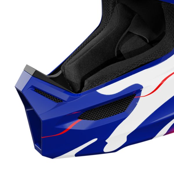 SHOT Furious Kid Beast Blue Red Glossy 2.0