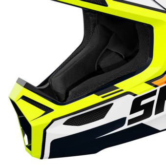SHOT Furious Kid Flash Blue Neon Yellow Glossy 2.0