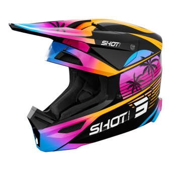Kids SHOT Furious Kid Miami Orange Glossy 2.0