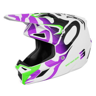 Kids SHOT Speed Kid Ghost Purple Glossy
