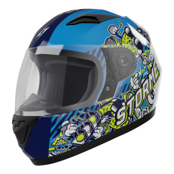 Kids Stormer Rule Doodle Blue