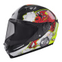 Casque Kids Stormer Strike Kid Boom Red Neon Yellow Pearly