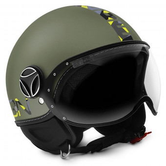 Casque Kids Momo Design FGTR Baby 2 Military Green Camo Casque Kids Momo Design FGTR Baby 2 Military Green Camo
