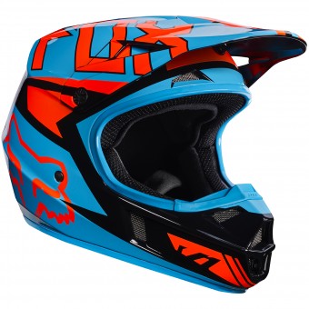 FOX V1 Falcon Black Orange Child 016