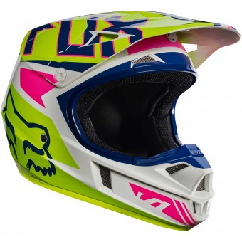 Kids FOX V1 Falcon Navy White Child 045