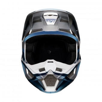 FOX V1 Motif Blue Grey Kid