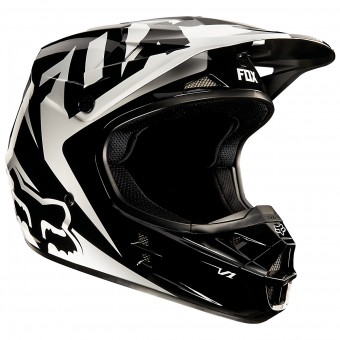 Kids FOX V1 Race Black Kid (001)