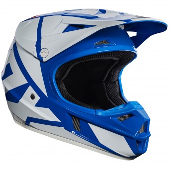Kids FOX V1 Race Blue Child 002