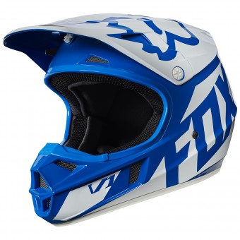 FOX V1 Race Blue Child 002