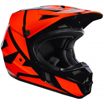 FOX V1 Race Orange Child 009
