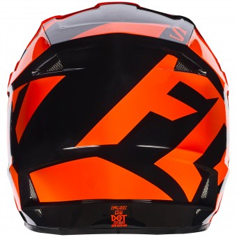 FOX V1 Race Orange Child 009