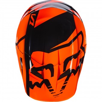 FOX V1 Race Orange Child 009