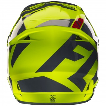 FOX V1 Race Yellow Child 005