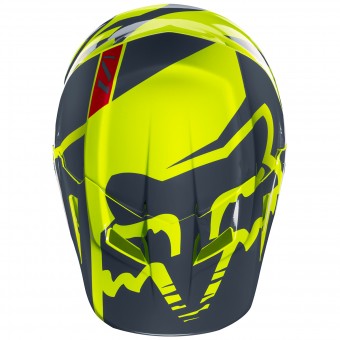 FOX V1 Race Yellow Child 005