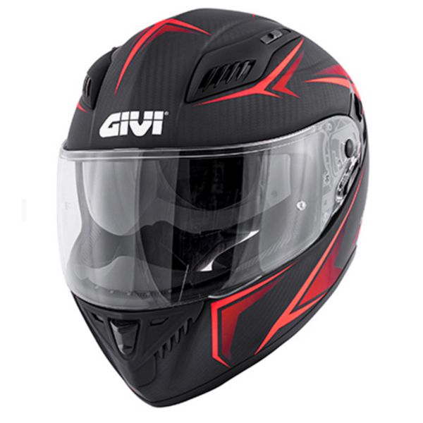 Full Face Givi 40.5 X-Carbon Matt Red