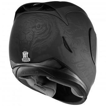 ICON Airmada Scrawl Matt Black