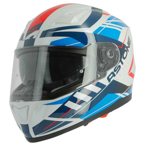 Full Face Astone GT 900 Street Red Blue