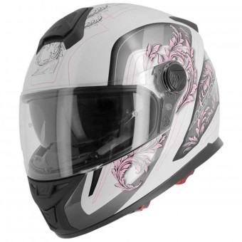 Full Face Astone GT800 Evo Primavera White Pink