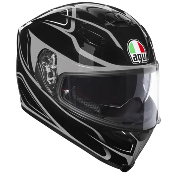 Full Face AGV K-5 S Magnitude Black Silver
