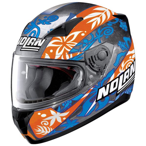 Full Face Nolan N60 5 Gemini Replica D. Petrucci Chrome 30