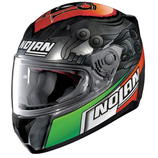 Full Face Nolan N60 5 Gemini Replica M. Melandri Chrome 35 Full Face Nolan N60 5 Gemini Replica M. Melandri Chrome 35