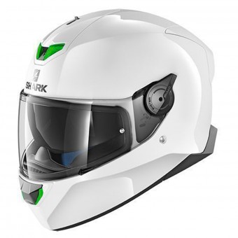 Casque Full Face Shark Skwal 2 Blank WHU Casque Full Face Shark Skwal 2 Blank WHU