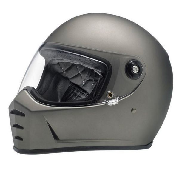 Full Face Biltwell Splitter Flat Titanium