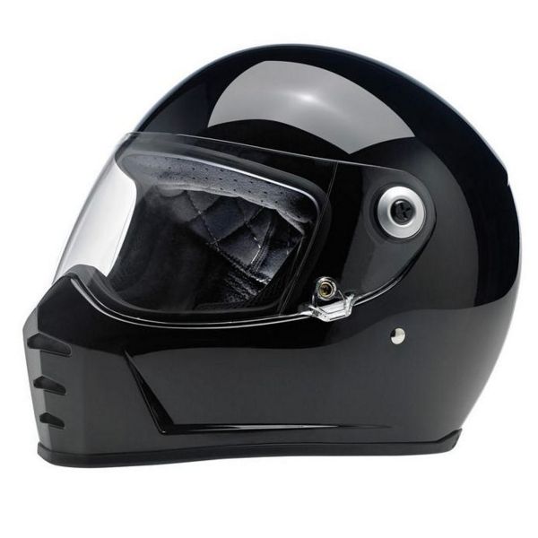 Full Face Biltwell Splitter Gloss Black