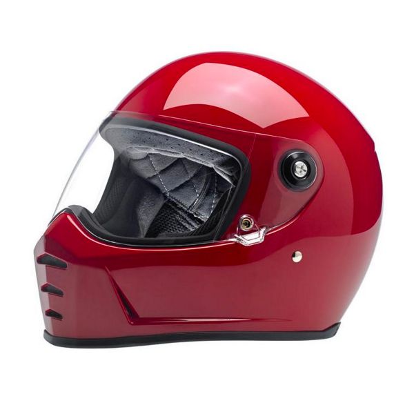 Full Face Biltwell Splitter Gloss Blood Red