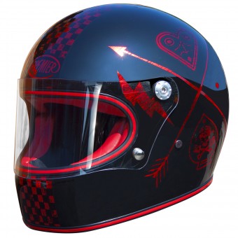 Full Face Premier Trophy NX Red Chromed