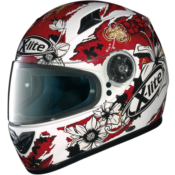 Full Face X-lite X-602 Eden Ncom White Red N33
