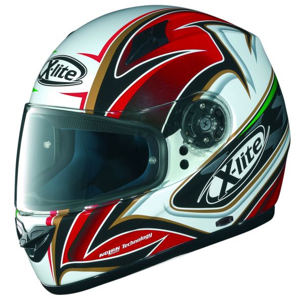 Full Face X-lite X-602 Nation White Green N�14