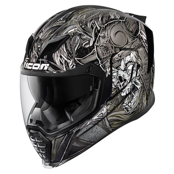 Full Face ICON Airflite Krom Black