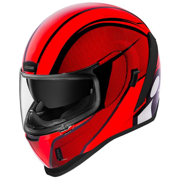 Full Face ICON Airform Conflux Red