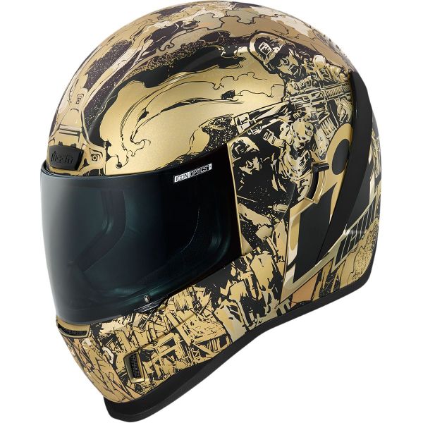 Full Face ICON Airform Guardian Gold