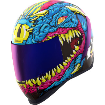 Casque Full Face ICON Airform Mips Kryola Kreep Blue Casque Full Face ICON Airform Mips Kryola Kreep Blue