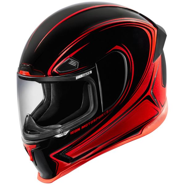 Full Face ICON Airframe Pro Halo Red