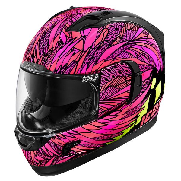 Full Face ICON Alliance GT Bird Strike Pink Full Face ICON Alliance GT Bird Strike Pink