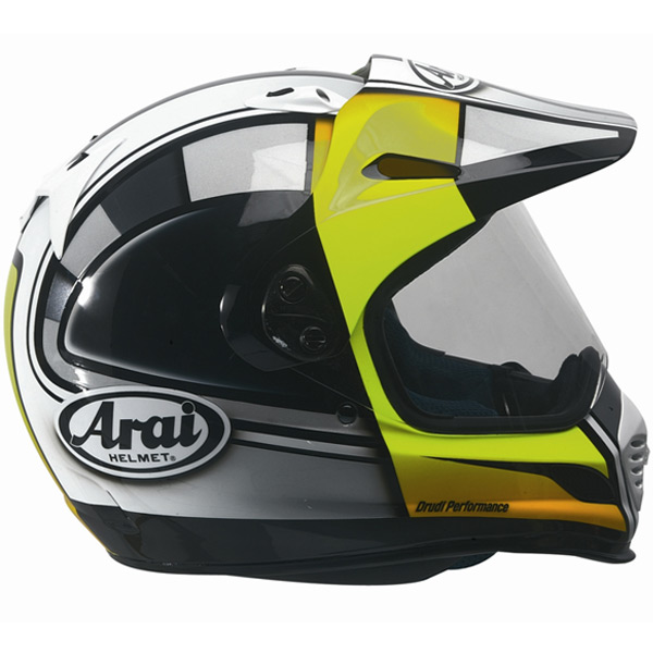 Motorcycle Helmet Arai Tour X Challenge Yellow