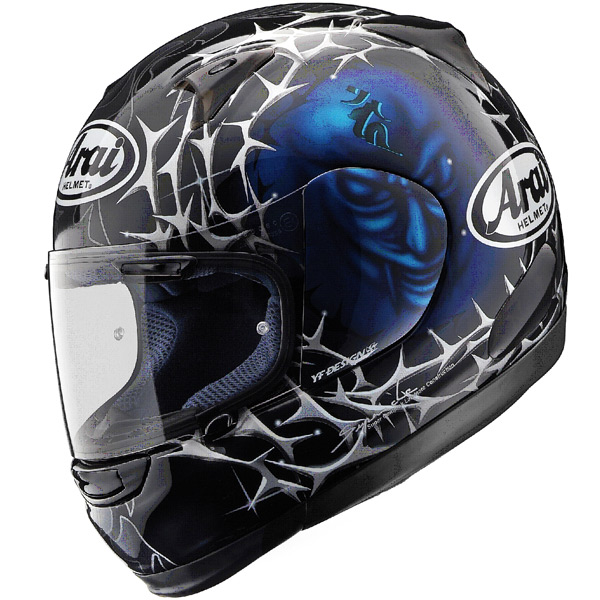 Full Face Arai Viper Sinister Blue