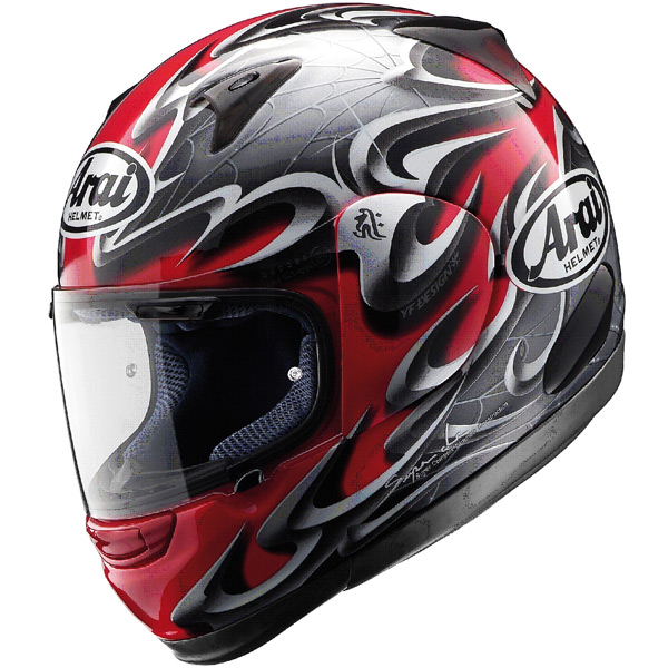 Full Face Arai Viper Web Red