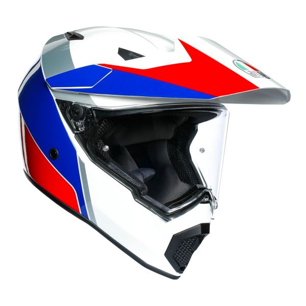 Full Face AGV AX-9 Atlante White Blue Red