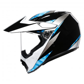AGV AX-9 North Black White Blue