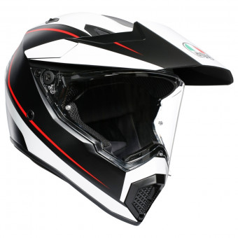 Full Face AGV AX-9 Pacific Road Matt Black White Red